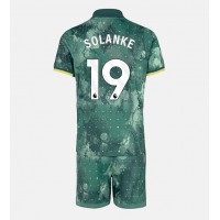 Tottenham Hotspur Dominic Solanke #19 Replika babykläder Tredjeställ Barn 2024-25 Kortärmad (+ korta byxor)